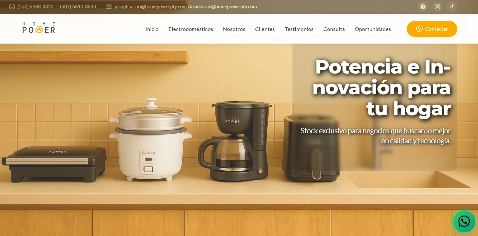 Home Power PTY Desktop