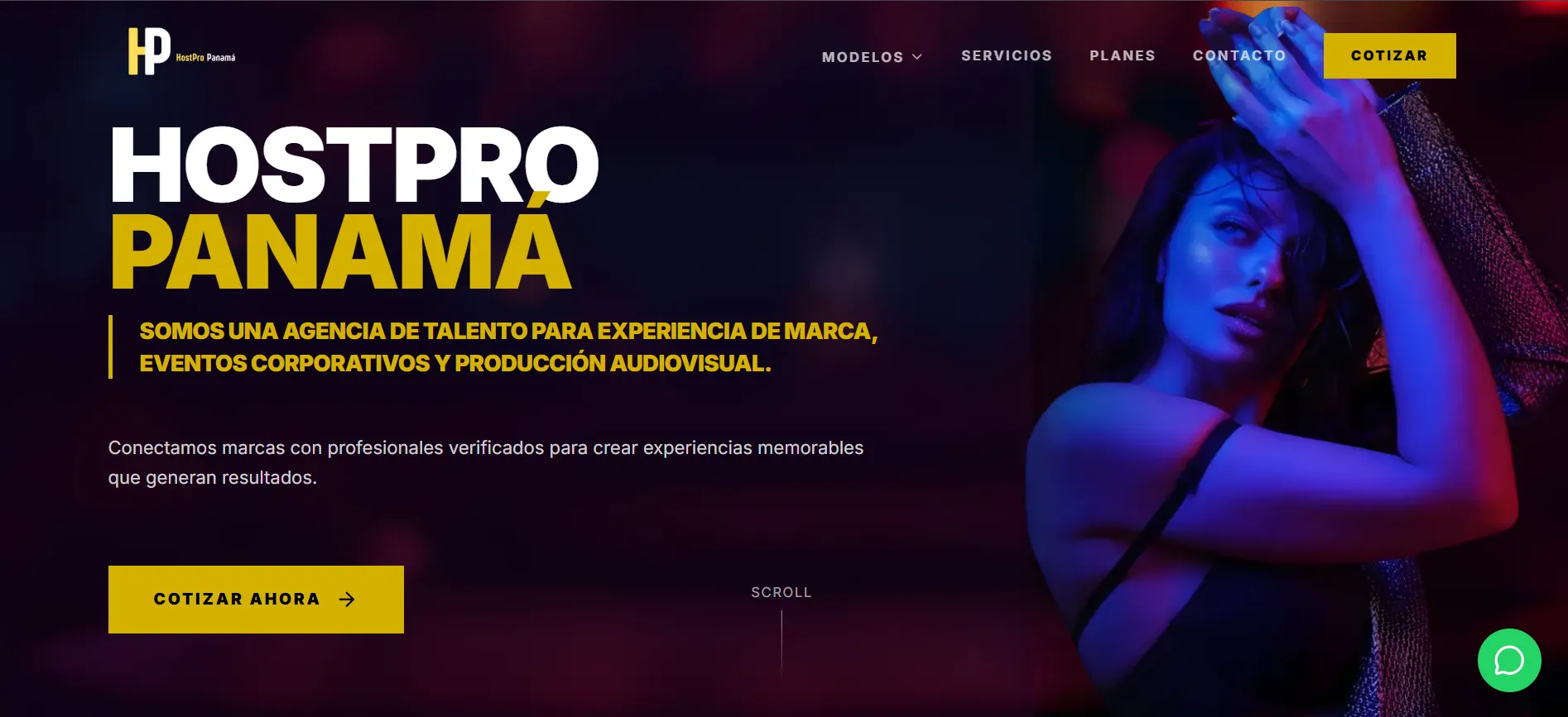 HostPro Panama Desktop